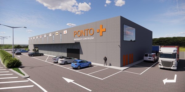 Novo espaço comercial da JRP em construção