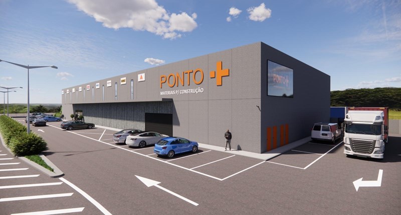 Novo espaço comercial da JRP em construção