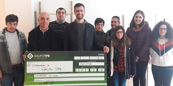 Grupo TPB solidarity arrives at Guimarães