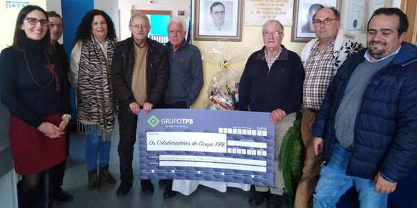Solidariedade do Grupo TPB apoia associação de Almeirim